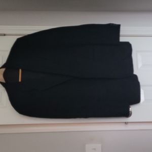 Fioravanti mens black 100% cashemere, 2 button  blazer  jacket